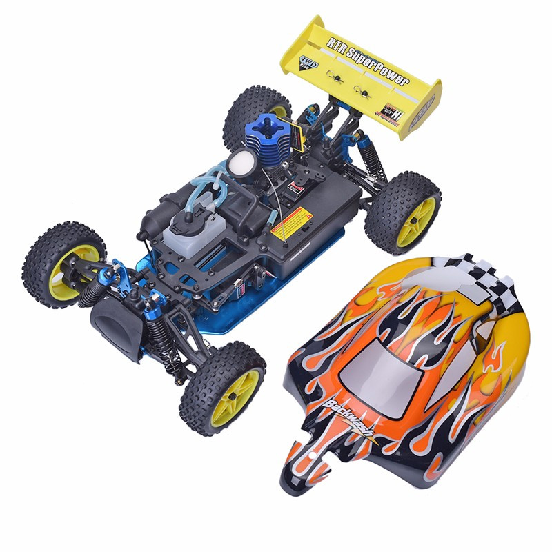 Xe RC nitro buggy HSP 94166 góc 5 — combo Tân thủ 1