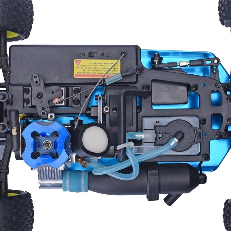 Xe RC nitro buggy HSP 94166 góc 6 — combo Tân thủ 1