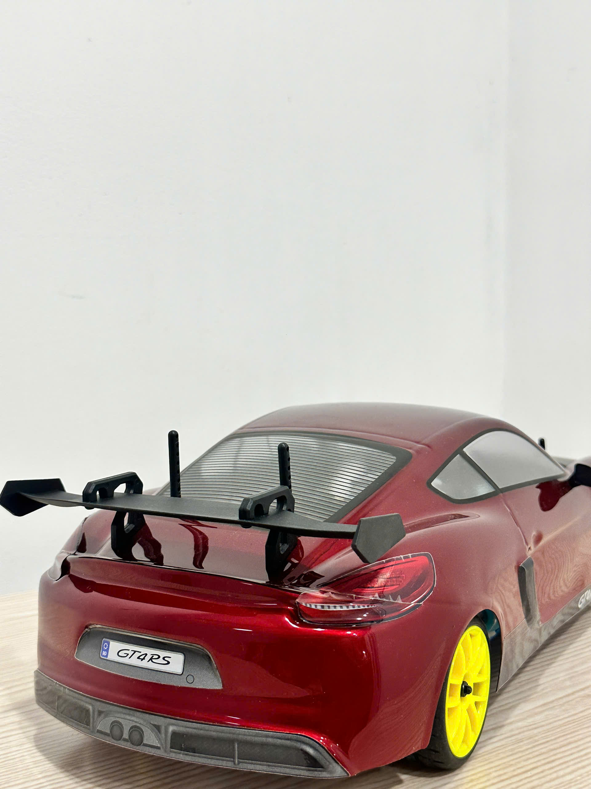 Xe RC nitro onroad Porsche góc nghiêng — combo Tân thủ 2