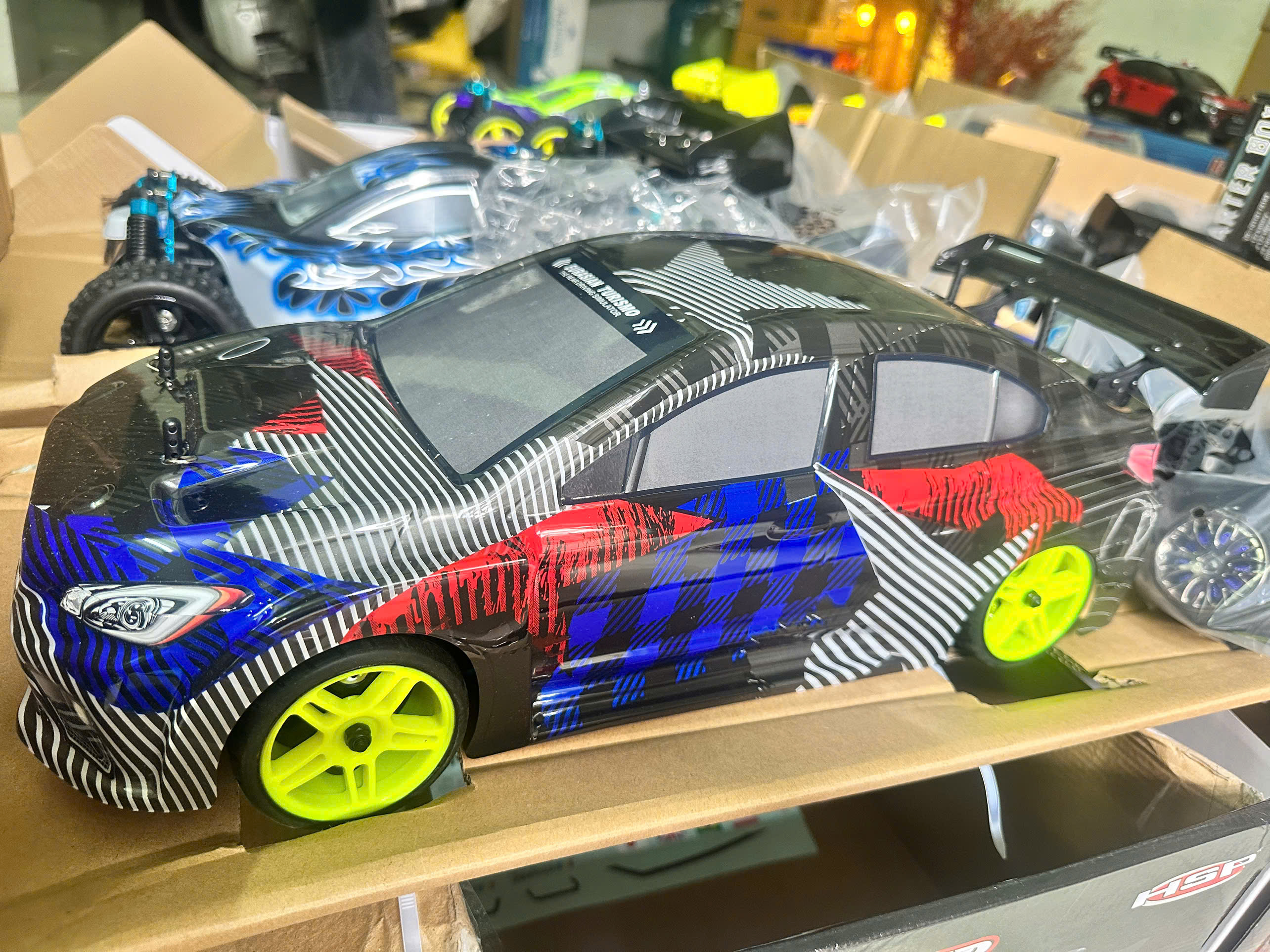 Xe RC nitro onroad mới — combo Tân thủ 2